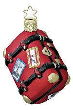 Lucky Suitcase<br>2020 Inge-glas Ornament